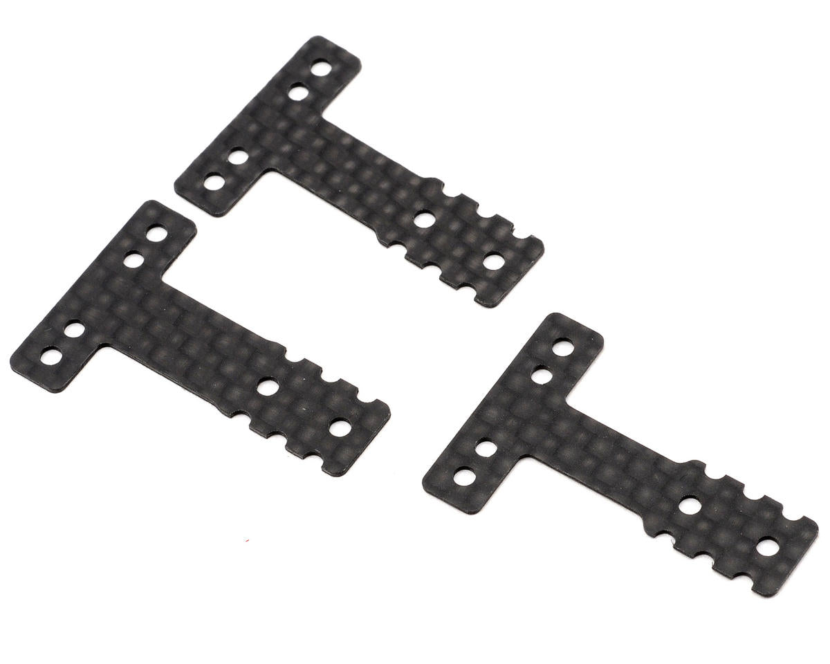 MZW404 Kyosho Carbon Rear Sus. Plate Set (RM/HM Type/MR-03)