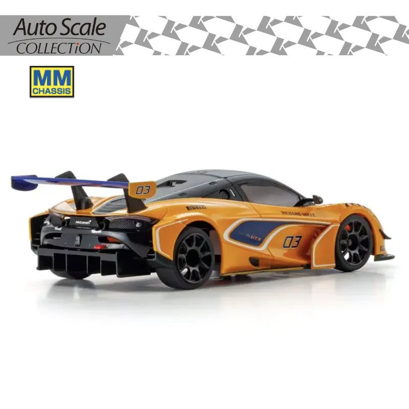 MZP255OR AUTOSCALE MINI-Z MCLAREN 720S GT3 ORANGE #3 (W-MM) - ** Pre-Order, ETA: September **