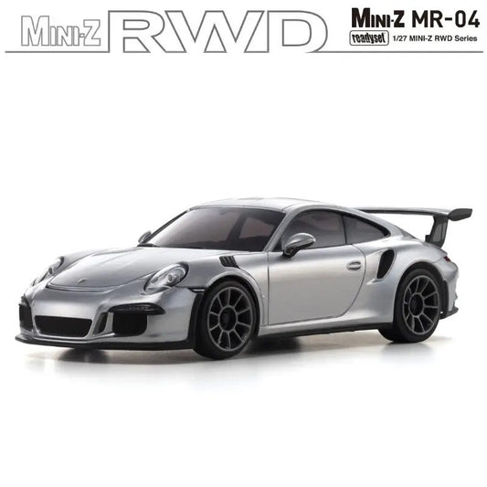 MINI-Z RWD MR-04 Readyset Porsche 911 GT Silver 32358S