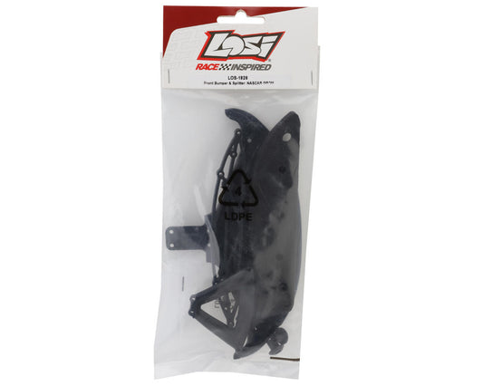 LOS-1926 Losi Front Bumper & Splitter NASCAR Grom