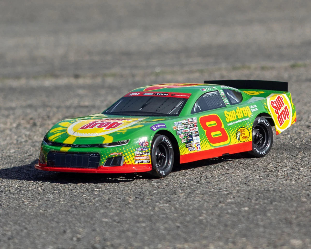 LOS-3104T1 Losi 1/12 Chevrolet ZL1 Asphalt Late Model Grom AWD RTR On-Road Car Dale Earnhardt Jr. No. 8 (Sun Drop) w/2.4GHz Transmitter, Battery, & Charger