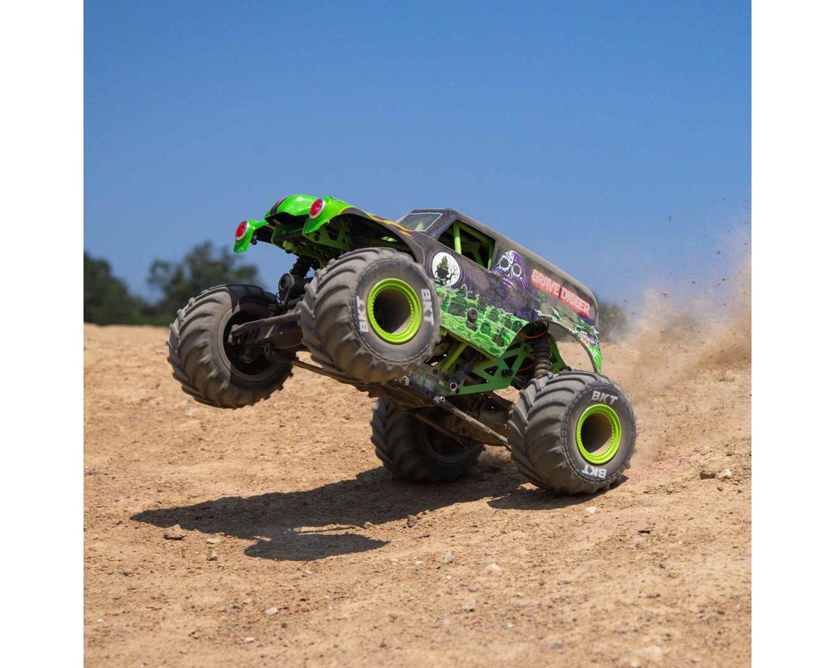 LOS01026T1 Losi 1/18 Mini LMT 4X4 Brushed RTR Monster Truck (Grave Digger) w/SLT2 2.4GHz Radio, Battery & Charger
