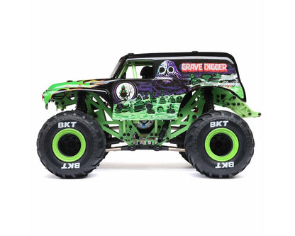 LOS01026T1 Losi 1/18 Mini LMT 4X4 Brushed RTR Monster Truck (Grave Digger) w/SLT2 2.4GHz Radio, Battery & Charger
