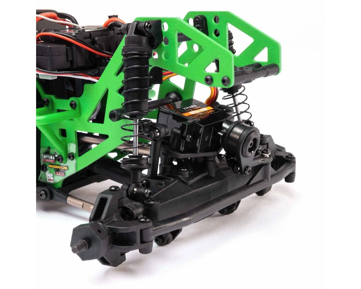 LOS01026T1 Losi 1/18 Mini LMT 4X4 Brushed RTR Monster Truck (Grave Digger) w/SLT2 2.4GHz Radio, Battery & Charger