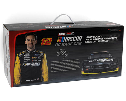LOS1122512 LOSI NASCAR #12 Ford Mustang 1/12 2S AWD RTR On-Road Car (Ryan Blaney) w/2.4GHz Transmitter, Battery, & Charger