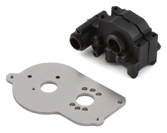 LOS212021 Losi Mini-B/Mini-T 2.0 Transmission Case & Motor Plate