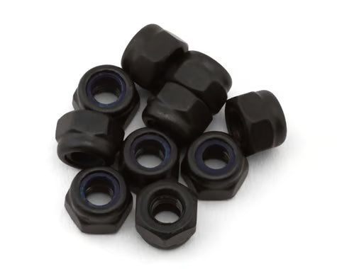 LRP M3 Locknut Black - 120964