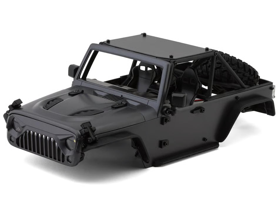 MJX HYPER GO H12Y Pre-Painted Body Set (Black) w/LED Lights - MJX-P12Y01-B