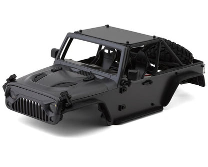 MJX HYPER GO H12Y Pre-Painted Body Set (Black) w/LED Lights - MJX-P12Y01-B