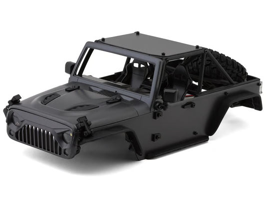 MJX HYPER GO H12Y Pre-Painted Body Set (Black) w/LED Lights - MJX-P12Y01-B