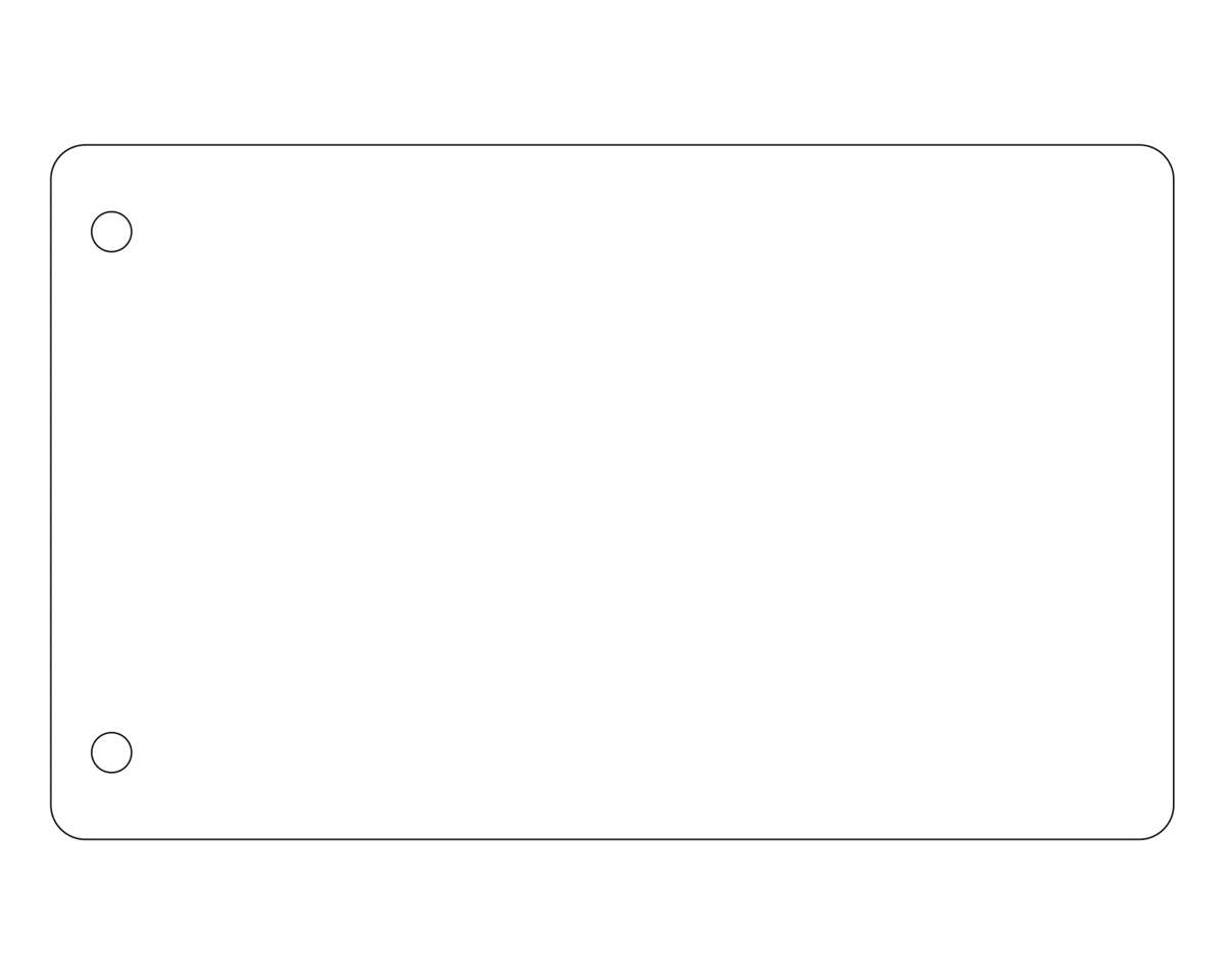 TrickWhip2 Scale Whip Light Tube Flag Accessory (White/Blank) - MYKFLAG-BLANK