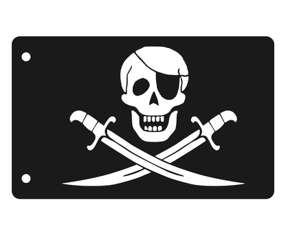 TrickWhip2 Scale Whip Light Tube Flag Accessory (Pirate) - MYKFLAG-PIRATE