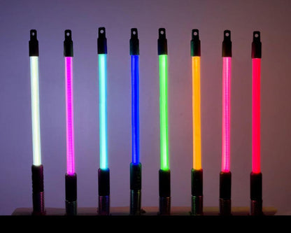 TrickWhip2 Super Bright Scale Whip Light Tube (White) (130mm) w/12V-3V Voltage Regulator & Receiver Cable - WHIP2-13W-12