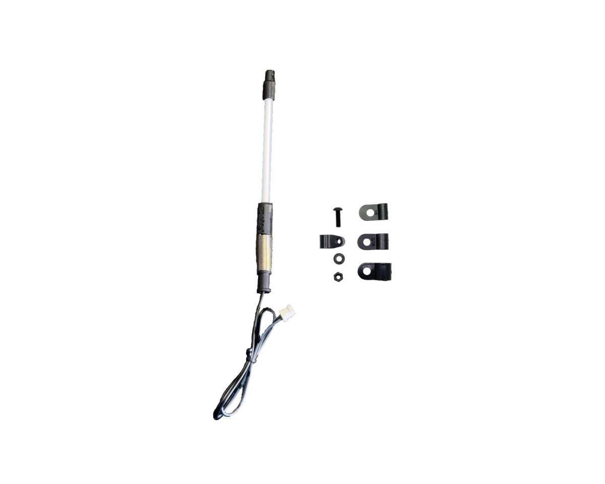 TrickWhip2 Super Bright Scale Whip Light Tube (Pink) (80mm) w/12V-3V Voltage Regulator & Receiver Cable - WHIP2-8P-12