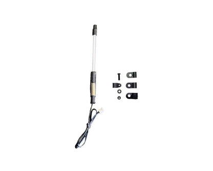 TrickWhip2 Super Bright Scale Whip Light Tube (Pink) (80mm) w/12V-3V Voltage Regulator & Receiver Cable - WHIP2-8P-12