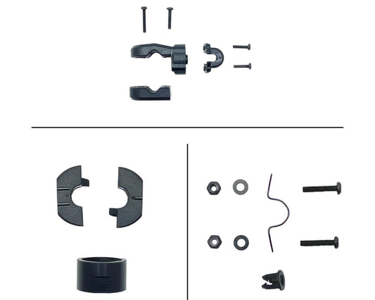 TrickWhip2 Scale Whip Light Tube Mounting Kit w/Body, Vertical & Rotary Mounting Sets - WHIP2-MT