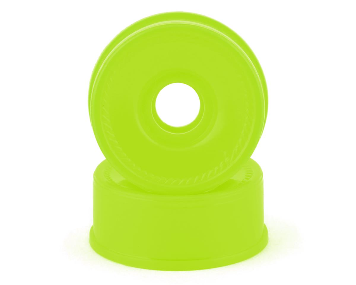 NX-043 NEXX Racing Mini-Z 2WD Solid Front Rim (2) (Neon Green) (2mm Offset)
