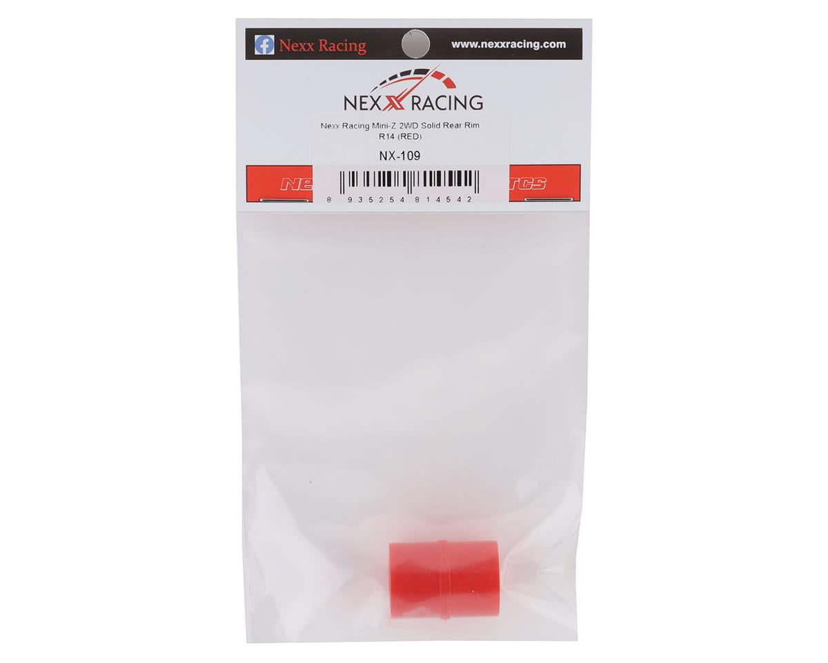 NX-109 NEXX Racing R14 Rear Rim RED