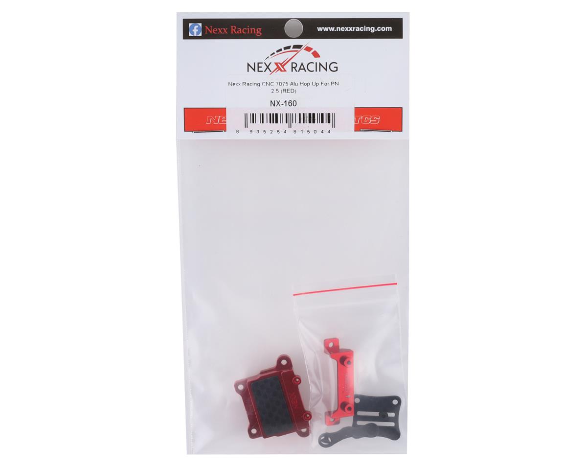 NX-160 Nexx Racing CNC 7075 Alu Hop Up For PN 2.5 (RED)