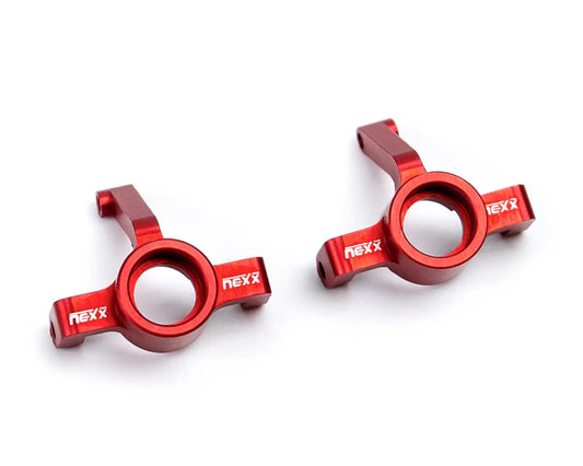 NEXX Racing Losi™ Micro-B Aluminum Spindles (Red) (2) - NX-459-R