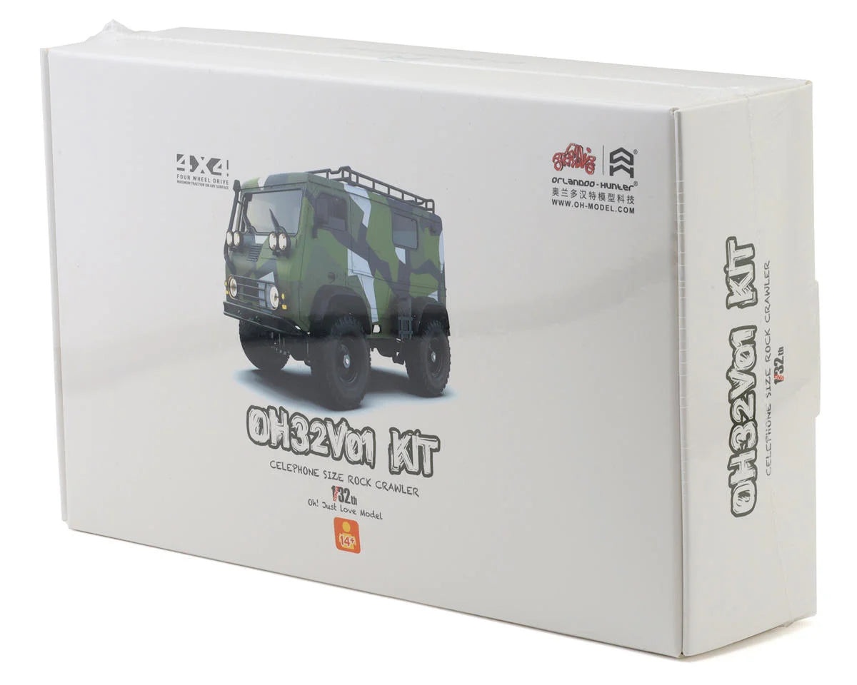Orlandoo Hunter OH32V01 1/32 Electric Micro Scale 4x4 Off-Road Van Crawler Kit - OH32V01-KIT