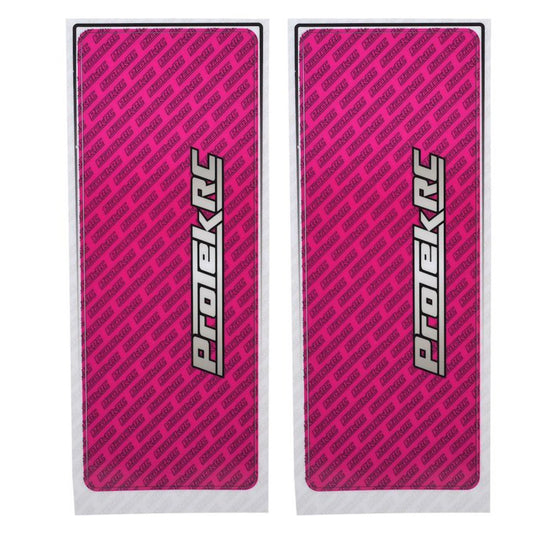 PTK-1102-PNK ProTek RC Universal Chassis Protective Sheet (Pink) (2) (12.5x33.5cm)