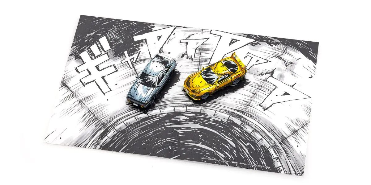 KO7057AA Kyosho 1/64 Initial D Comic Edition 3 Car Set