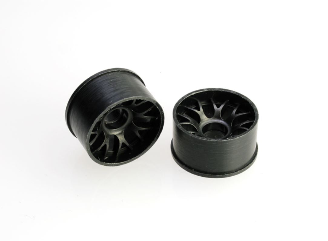 288BR3 Machine Cut BBS Rear Wheel R3 Black