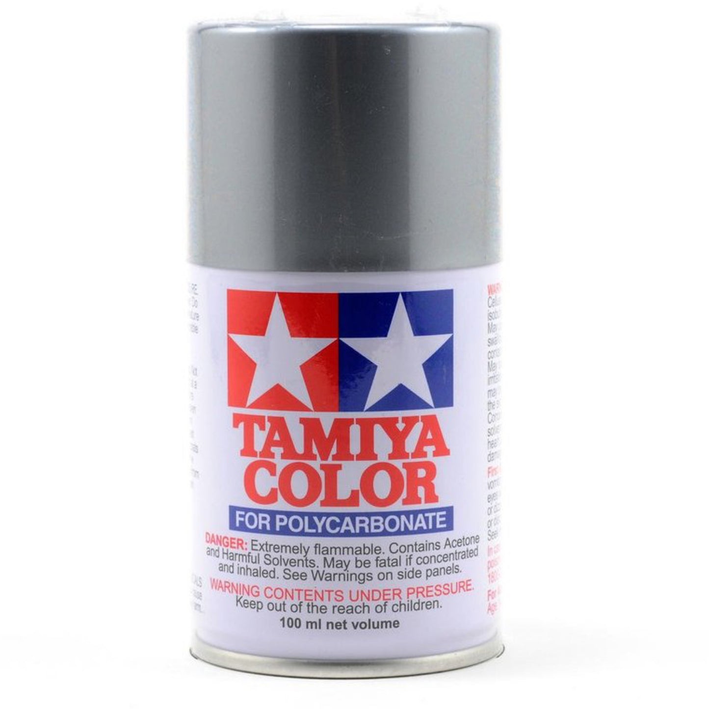 Tamiya PS-12 Silver Spray Paint (100ml)  Part#: TAM86012