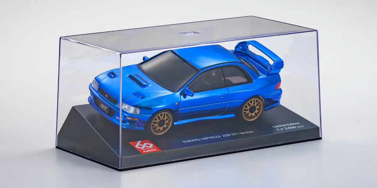 MZP457CBL ASC MA020 SUBARU Impreza 22B-STi Version Chrome Blue Kyosho 60th Anniversary MZP457CBL