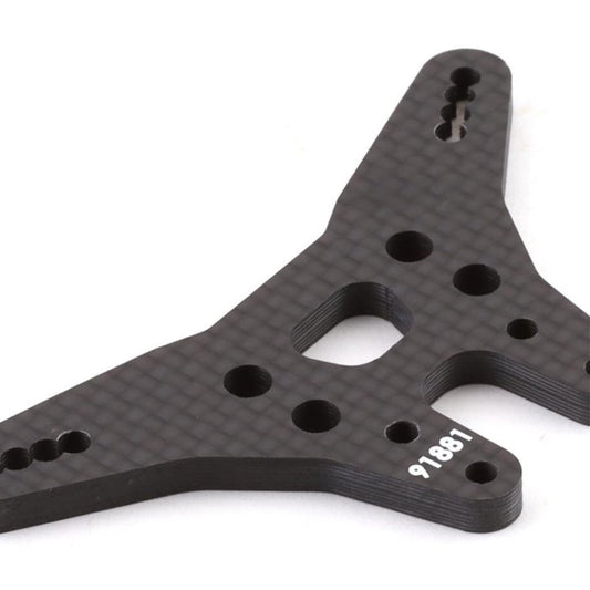 91881 RC10B6.3 Carbon Fiber "Wide Gull-Wing" Rear Shock Tower