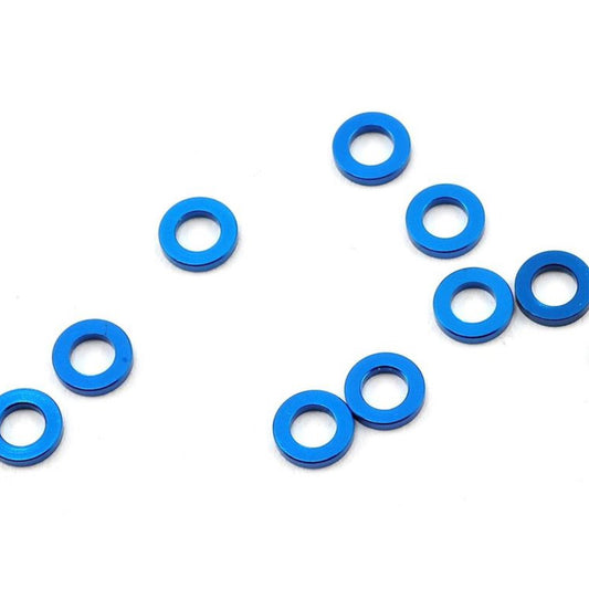 31382 Ballstud Washers 5.5x3.0x1.0mm, Blue Aluminum