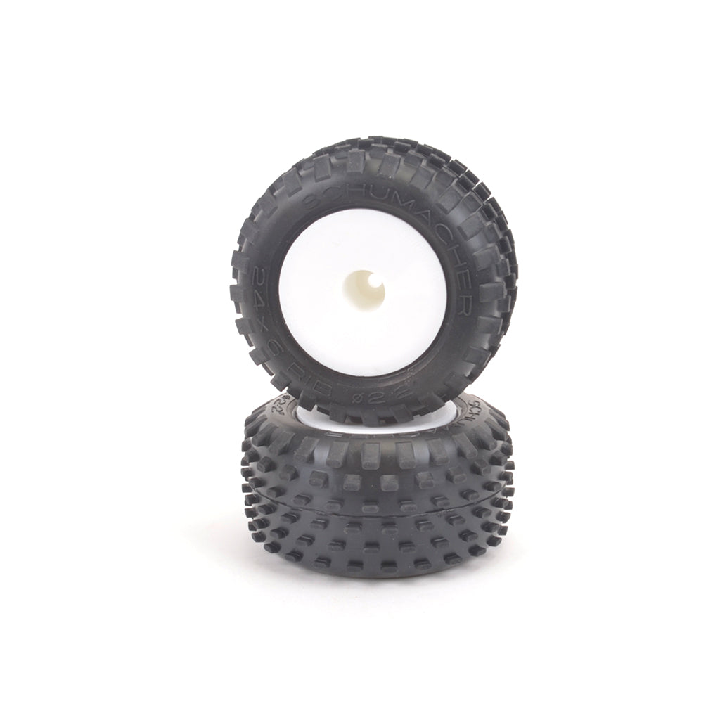 U6877 Stagger Rib-Yell-Truck Tyre - Pre-Glued pr