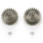 Tamiya 0.6Mod AV Pinion Gear Set (24T & 25T) TAM50477