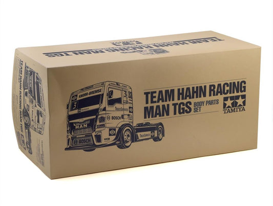 Team Hahn Racing MAN TGS Semi Truck Body Set (Clear) TAM51606