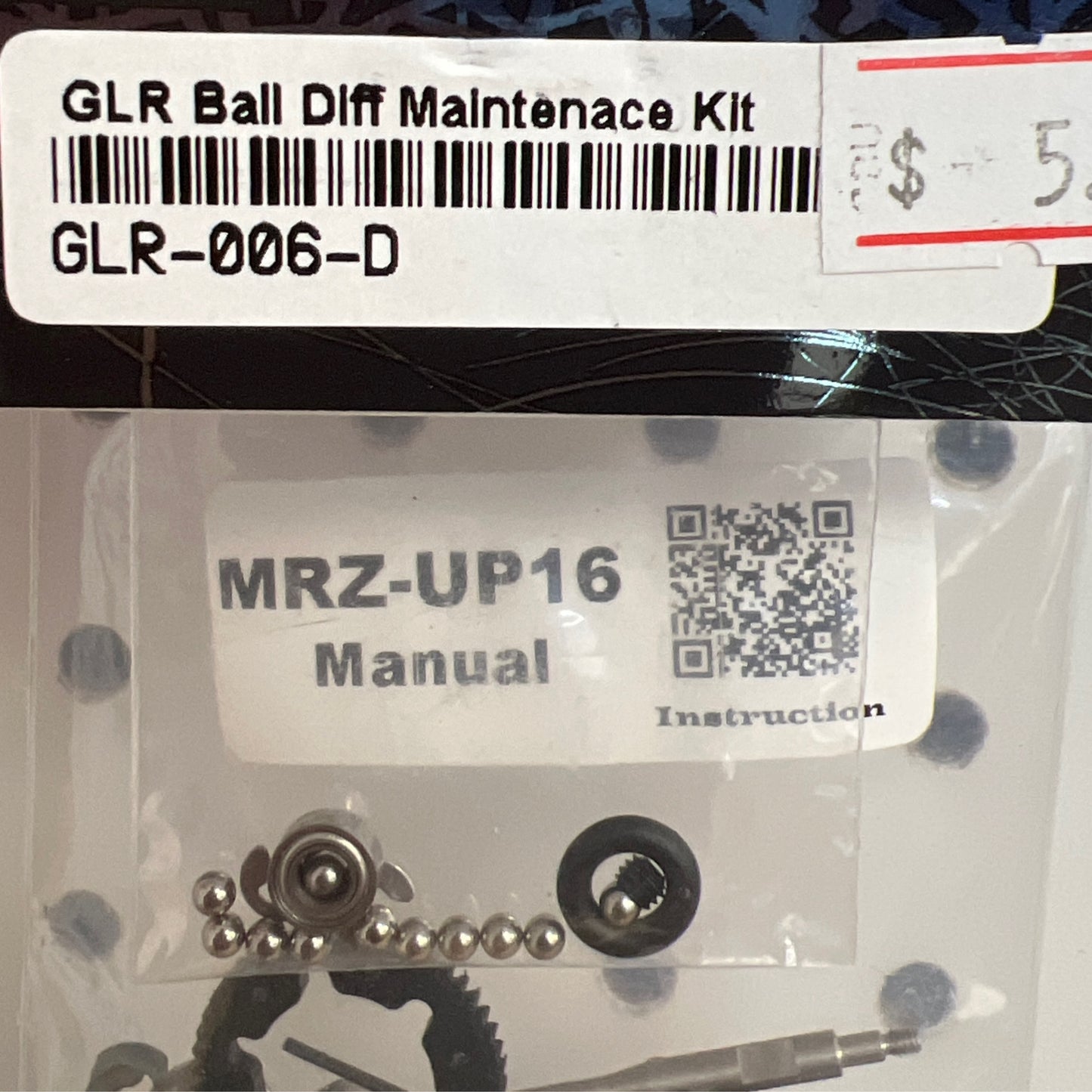 GLR-006-D Ball Diff Maintenance Kit