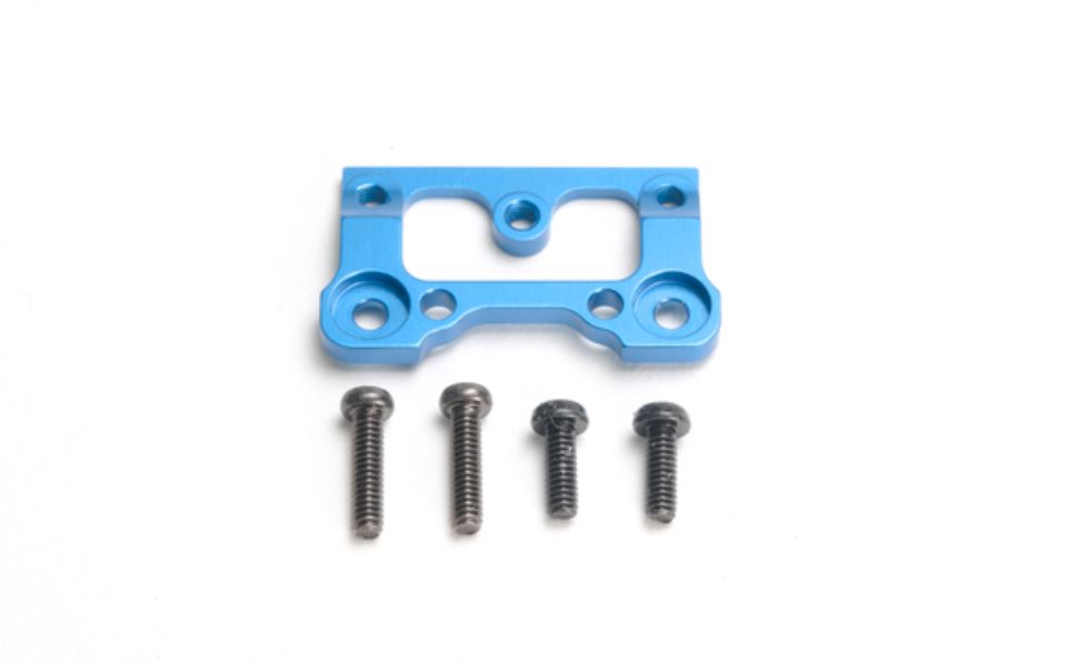 BM001B V2 Alum Interchangeable Front Body Mount Base (Blue)