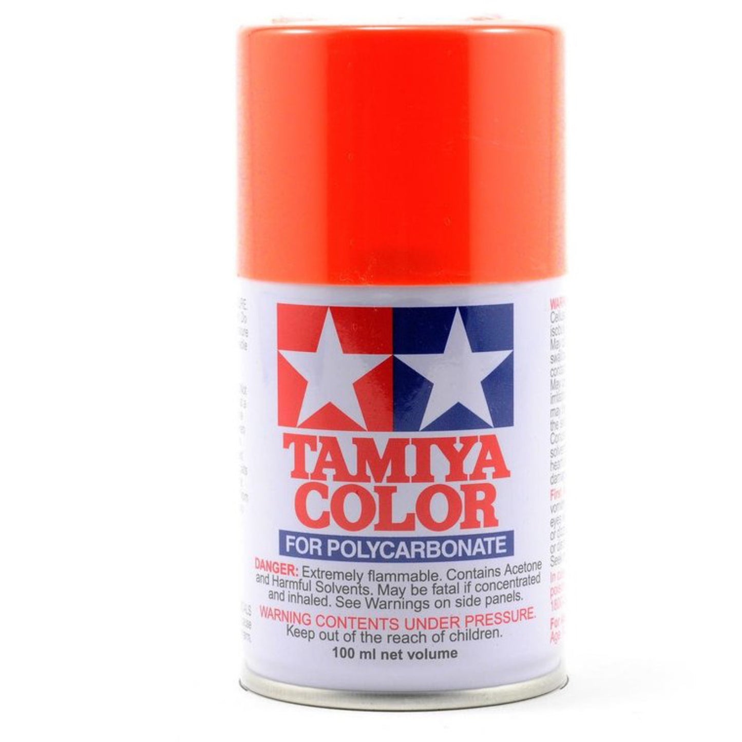 Tamiya PS-7 Orange Spray Paint (100ml)  Part#: TAM86007