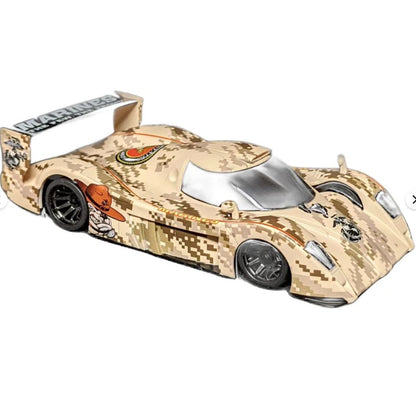 MZN192 McLaren F1 GTR White body set(w/Wheel)