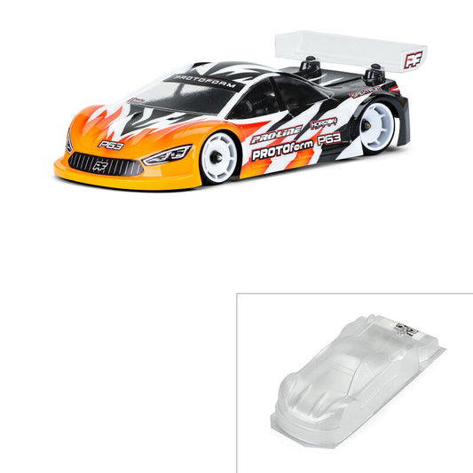 1/28 P63 Light Weight Clear Body: Mini-Z & 1/28 Chassis (98mm WB) PRM159015