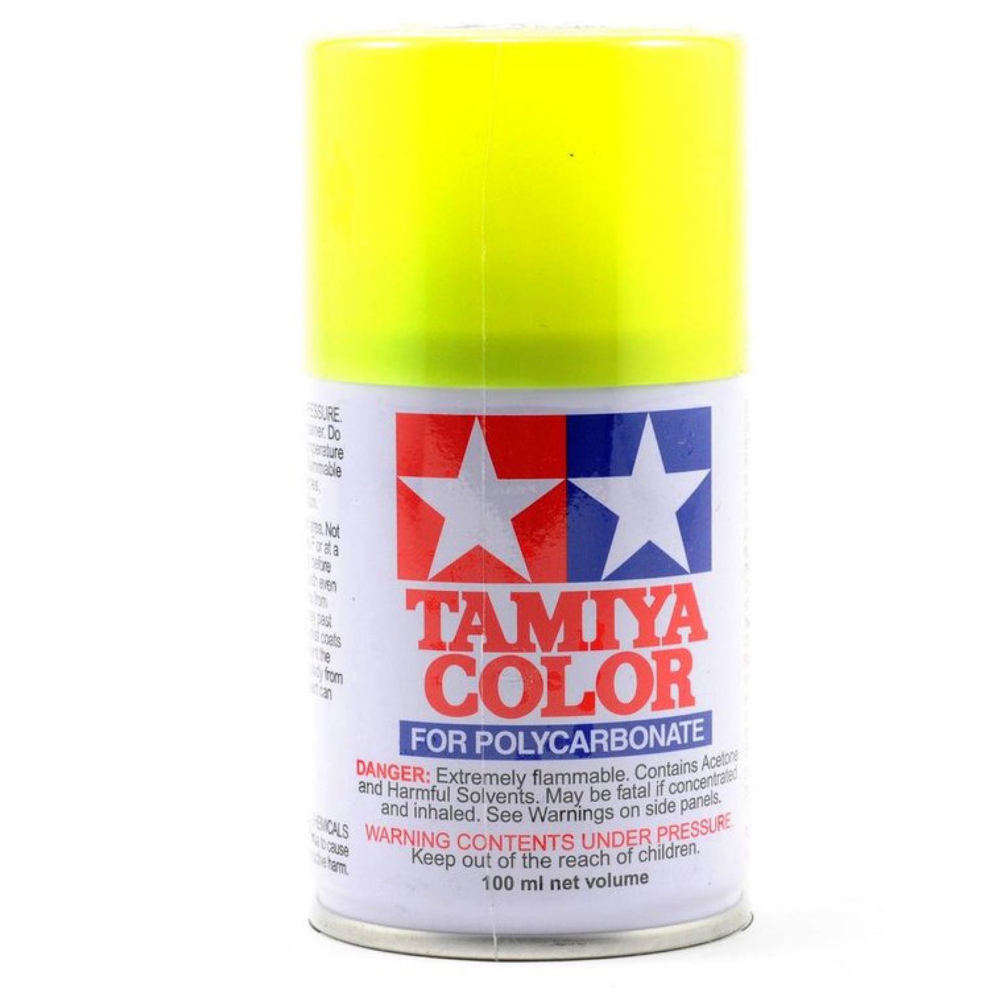 Tamiya PS-27 Fluorescent Yellow Spray Paint (100ml)  Part#: TAM86027