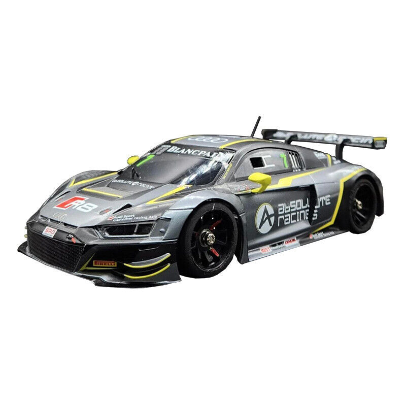 GL Body - Audi R8 #7 - Dark Gray/Yellow