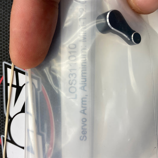 LOS3133010 Servo Arm, Aluminum: Mini-T 2.0