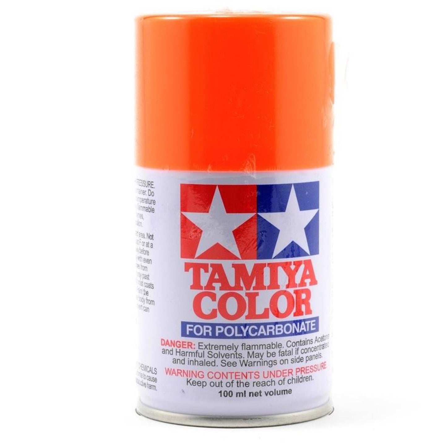 Tamiya PS-24 Fluorescent Orange Spray Paint (100ml)  Part#: TAM86024