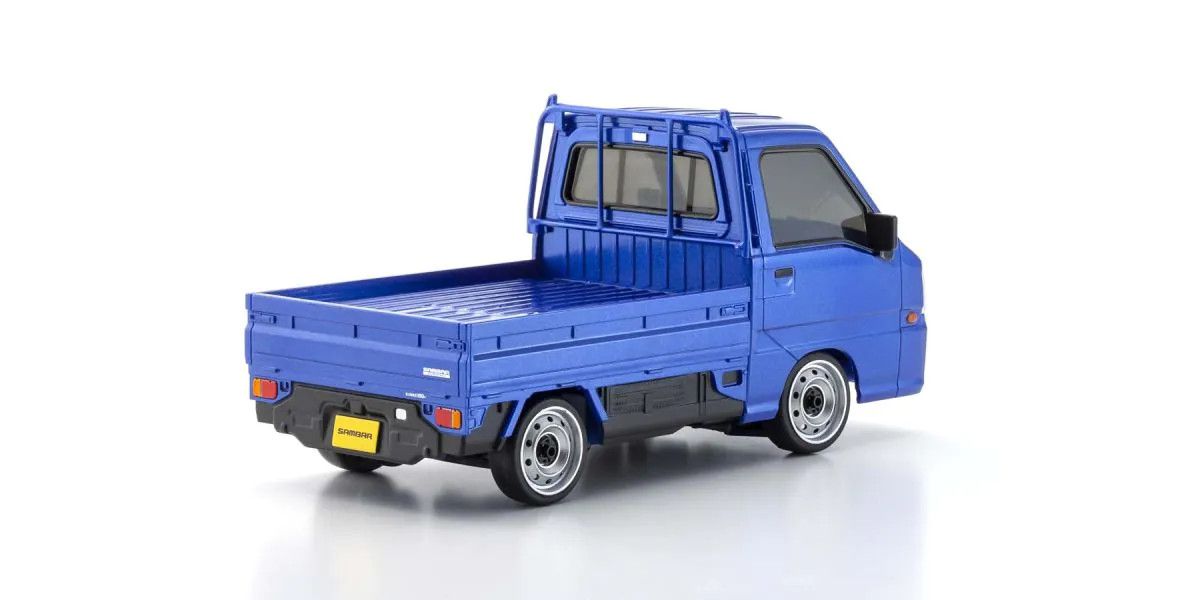 66607BL First Mini-Z Subaru Sambar Truck WR Blue Limited