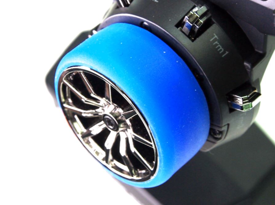 700810B Universal Transmitter Steering Wheel Grip (Blue)