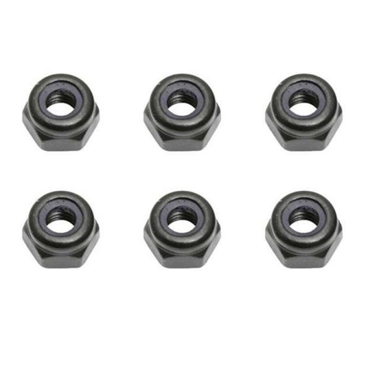 25215 M3 LockNuts, Black