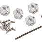 Tamiya Aluminum 6mm Clamp Type Wheel Hub Set TAM53569