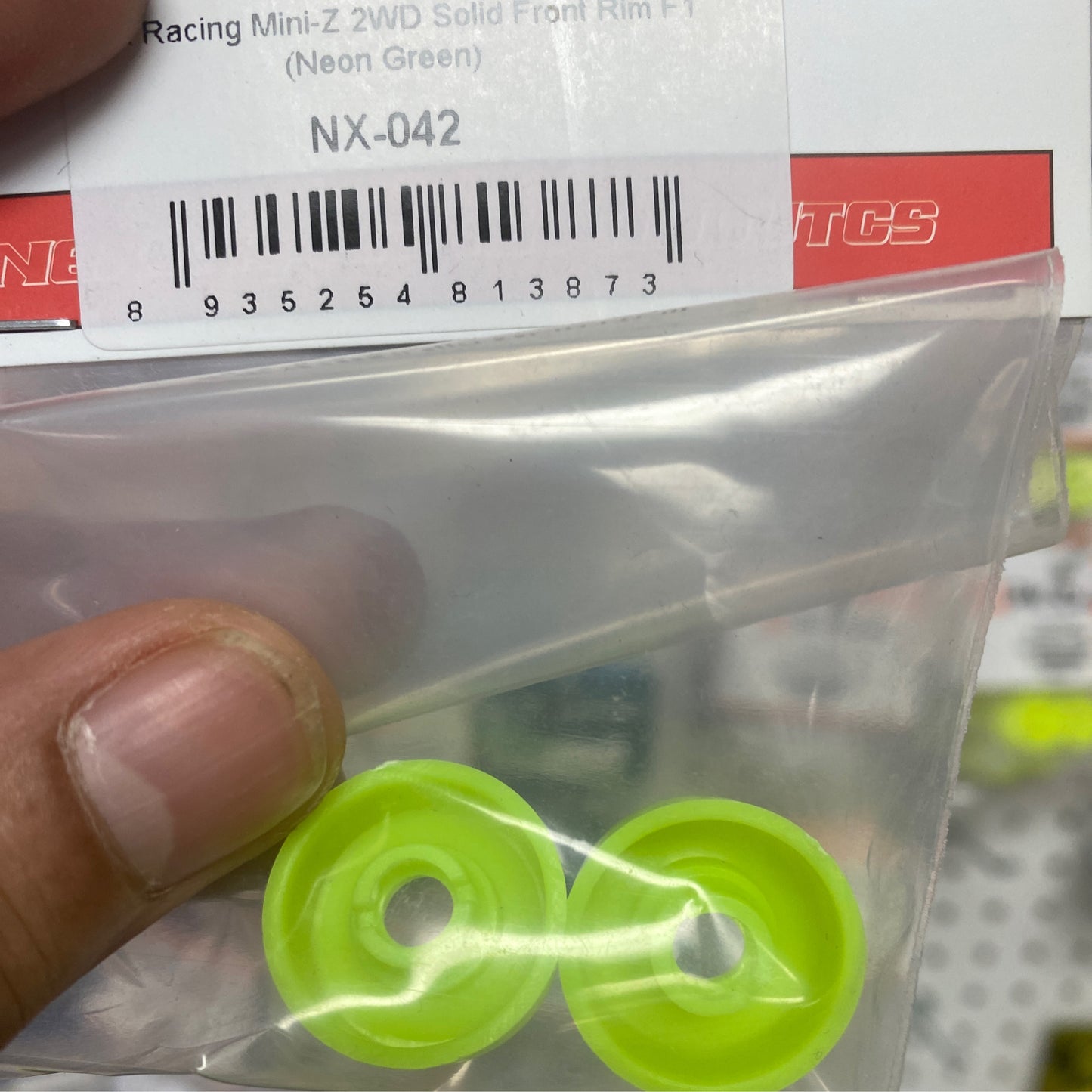 NX-042 F1 Front Rim Neon Green