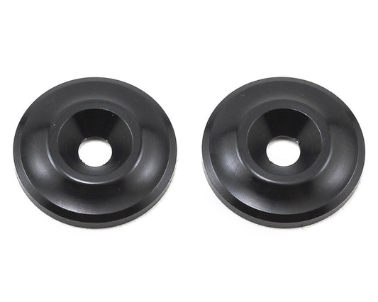 92100 Factory Team Aluminum Wing Buttons (Black)